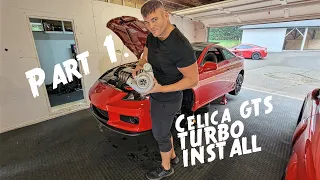 Toyota Celica GTS Turbo Install PART #1