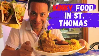 Kinky Food in Red Hook, St Thomas - BEST Food & Restaurants in US Virgin Islands
