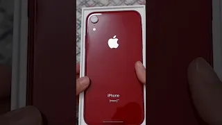 Unboxing Red Iphone XR in 2021📱