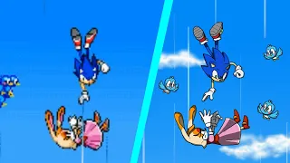 Sonic Advance 2 Extra Ending Comparison - [Original/Animation]
