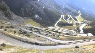 Contador climbs Stelvio