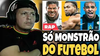 ♫ RAP DOS 10 JOGADORES MAIS FORTES DA HISTÓRIA DO FUTEBOL (FutRap) | REACT 1088