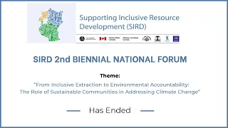 THE 2ND BIENNIAL NATIONAL CONFERENCE UNDER THE SIRD IN EAST AFRICA PROJECT DAY 2