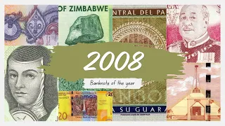 IBNS Banknote of the Year (2008) | Which banknote have won the title of Banknote of the Year?