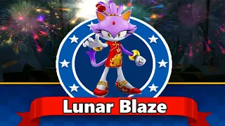 Sonic Dash - Lunar Blaze New Character Unlocked Fully Upgraded All Characters Unlocked vs Eggman