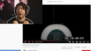 Markiplier Reacts to Portal Radio Loop 10 Hours