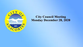 City of Anacortes - City Council Meeting (12/28/20)