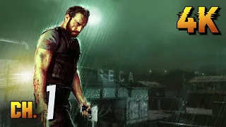 Max Payne 3 [4K] (100%, Hard, All Clues & Golden Guns) Part 1 - Something Rotten in the Air