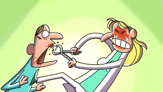 Pulling The Wrong Tooth | Cartoon Box 240 | By FRAME ORDEr | Funny Dentist Cartoon