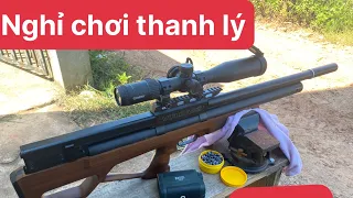 THanh Lý Đồ Đã Qua Sử Dụng | Súng Hơi VuCAl2 Hàng Nhập Nguyên Cây | Nòng heavy nhập Khẩu