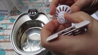 Ultrasonic cleaner from Lidl Silvercrest SUR 48 C4. How to clean glasses, coins, jewelry, parts