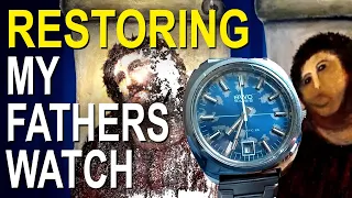 RESTORING MY FATHERS WATCH! Thank you YouTube Watch Community by helping me along(Work In Progress!)