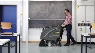 Поломоечная машина KARCHER B 40 C-W поломойно-всасывающие машины KARCHER с ручным управлением