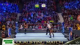 Lana vs Billie Kay -Money in the Bank Qualifying Match