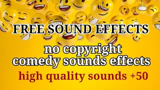 Funny Sound Effects For YouTube Videos | No Copyright Comedy sounds | In YouTube Content Creators