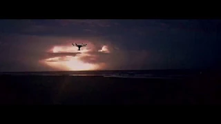 Yuneec Typhoon H - Thunderstorm above the Mediterranean