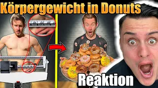 OMG?! ER isst sein KÖRPERGEWICHT in DONUTS in 8h? 🍩 I The Franklin Reaktion