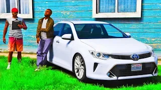 РЕАЛЬНЫЕ ПАЦАНЫ В GTA 5 - КУПИЛ TOYOTA CAMRY С РУК В ГОРОДЕ! ⚡ ГАРВИН