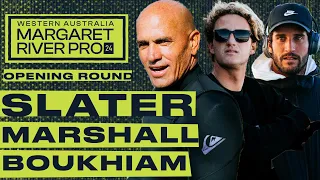 Kelly Slater, Jake Marshall, Ramzi Boukhiam | Western Australia Margaret River Pro 2024