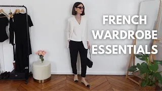 WARDROBE ESSENTIALS FOR CLASSIC FRENCH STYLE - PARISIAN CHIC