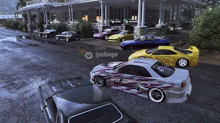 NFS Heat | New Crossplay Update - Stance Car Meet & Cruise w/ EK9, GTR, Evo, S15, F40, NSX, RSX, +