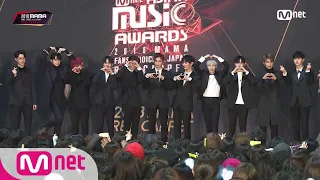 Red Carpet with Wanna One│2018 MAMA FANS' CHOICE in JAPAN 181212