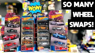 I FOUND THE NEW HOT WHEELS NISSAN 5 PACK!  NEW IMPORT THEMED ASSORTMENT! NEW MOVING PARTS MATCHBOX!