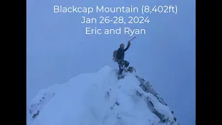 Blackcap Peak Winter Ascent, Jan 27, 2024