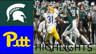 Michigan State Vs Pitt Peach Bowl (December 30, 2021) HIGHLIGHTS