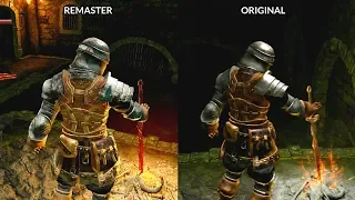 DARK SOULS - Graphics Comparison: Remaster VS Original (1080P/60FPS)