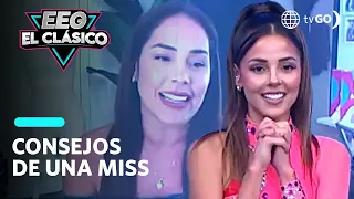 EEG El Clásico: Karen Schwarz aconsejó a Luciana para Miss Perú  (HOY)