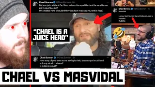 Jorge Masvidal TRASHES Chael Sonnen Who Then 10-8's Him Back! MMA News Reaction!