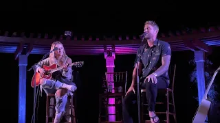 Never Til Now ~ Ashley Cook & Brett Young ~ 8/23/22 ~ KRTY show