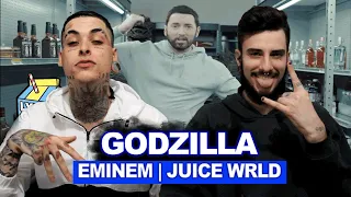 Eminem - Godzilla ft. Juice WRLD (Dir. by @_ColeBennett_) | REACT / ANÁLISE VERSATIL