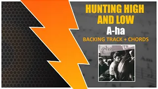 A-ha - Hunting High And Low [BACKING TRACK + CIFRA] #GuitaraderChords