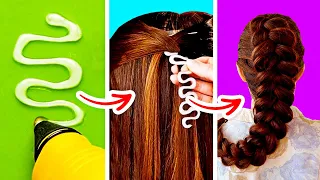 TRUCCHI PER I CAPELLI || Strumenti, acconciature e maschere