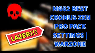 POST NERF MG82 IN WARZONE WITH THE CRONUS ZEN IS STILL OP 😱 | PROPACK VALUES | 0 RECOIL | STICKY AIM