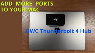 The perfect hub for M1 Mac laptops! OWC Thunderbolt 4 Hub.