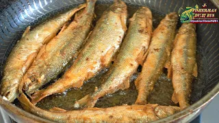 I will only fry fish this way, I found the best way, fry smelt, the secret is breaded and .....?