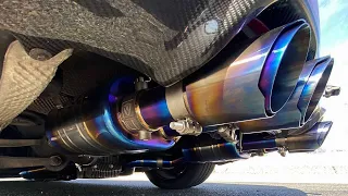 Valvetronic V2 E90 BMW M3 titanium exhaust review