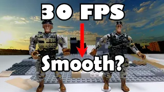 Does 30 Fps look good for Stop Motion Animation?