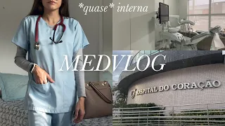 ROTINA DE UMA ESTUDANTE DE MEDICINA 👩🏻‍⚕️✨🍜 (medicina interna, estágio, dentista…)