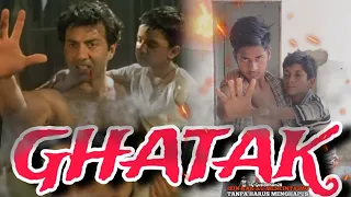 Best Scene Of Sunny Deol |Ghatak Movies #BollywoodScene | B4U Prime #vairalvideo #1996