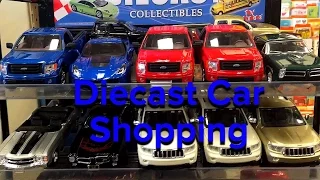 Diecast car shopping at CVS:1:24 scale cars