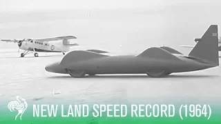 New Land Speed Record Set By Donald Campbell - 403mph (1964) | Sporting History