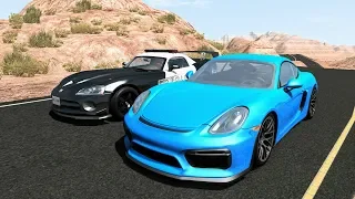 Crazy Police Chases #45 - BeamNG Drive Crashes