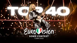 Eurovision 2022: Top 40 | #ESCRewind