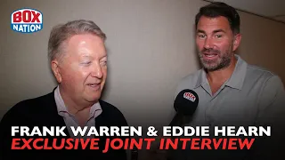 "NO DISRESPECT, BUT..." - Frank Warren & Eddie Hearn HAVE IT OUT over Fury & Joshua / talk 5v5 card