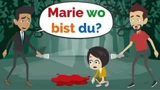 Deutsch lernen | Marie, wo bist du?? | Wortschatz und wichtige Verben