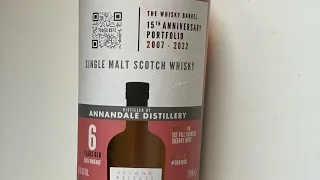 Annandale 6yo (The whisky barrel)